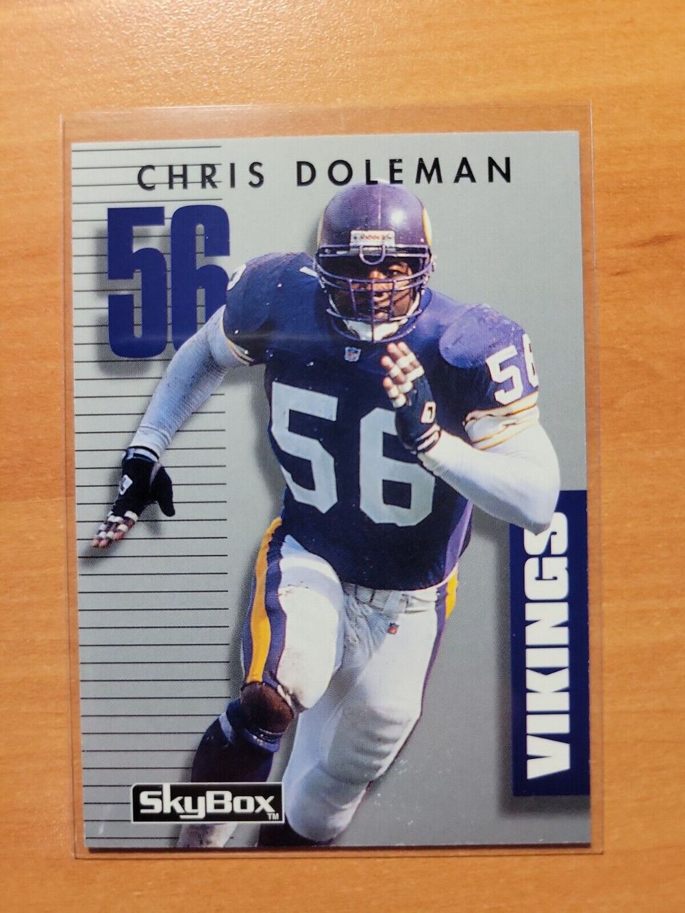 Chris Doleman 1992 Skybox Primetime #338 - Minnesota Vikings - NFL - Fresh Pull